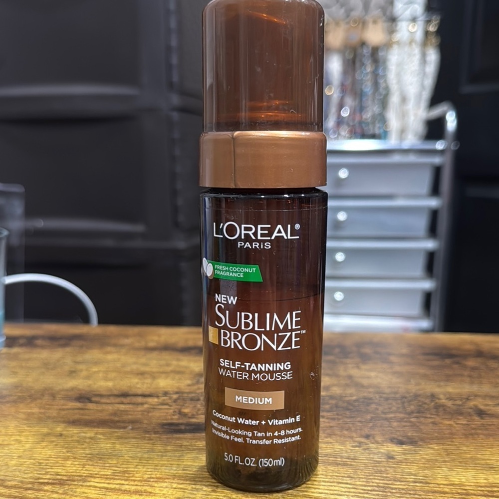 L'Oreal Sublime Bronze Self-Tanning Water Mousse - Medium Brown